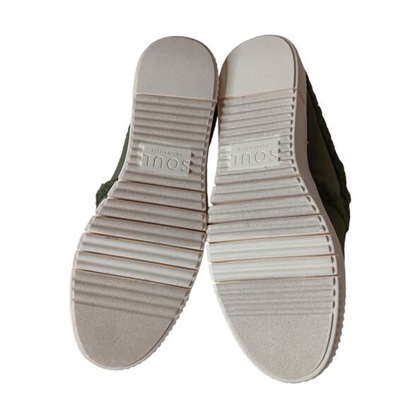 NEW NATURALIZER SOUL Slip On Mules Comfort Shoes Size 9 Green Rubber Sole - Picture 7 of 9